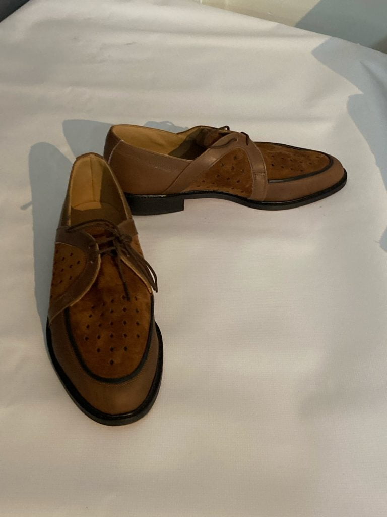 Swingkings – Brown Leather & Brown Suede – Colin Johnson Shoes