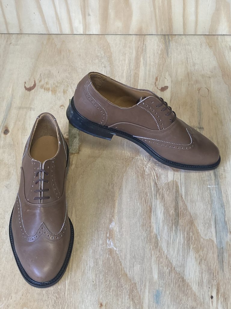 A Brogue – Brown – Leather Sole – Colin Johnson Shoes